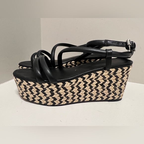 Rebecca Minkoff Womens Platform Josefia Wedge Sandals - Picture 1 of 5